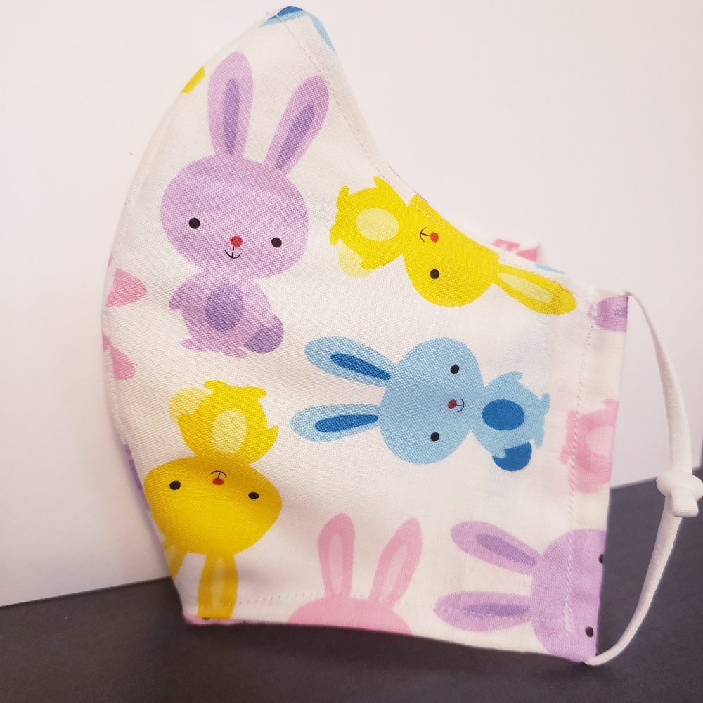 Bunny Print Face Mask